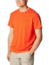 Columbia Summit Valley Short Sleeve Crew Férfi Póló 839-Spicy
