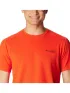 Columbia Summit Valley Short Sleeve Crew Férfi Póló 839-Spicy