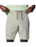 Columbia Wanoga Lightweight Short Férfi Rövidnadrág 027-Flint Grey