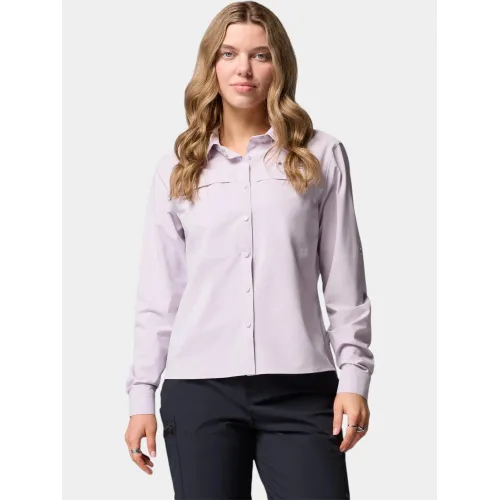 Columbia Summit Valley Woven Long Sleeve Shirt Columbia Summit Valley Woven Long Sleeve Shirt Női Ing, Blúz 551-Lavender Pearl