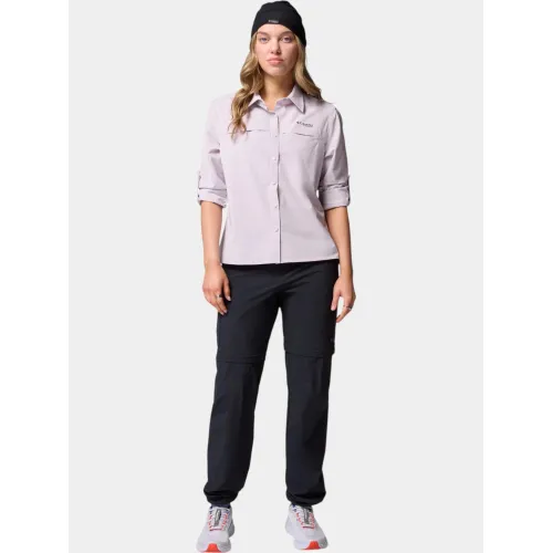 Columbia Summit Valley Woven Long Sleeve Shirt Columbia Summit Valley Woven Long Sleeve Shirt Női Ing, Blúz 551-Lavender Pearl