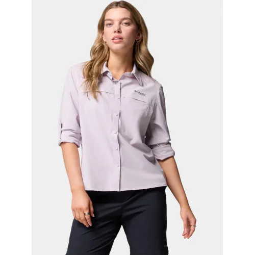 Columbia Summit Valley Woven Long Sleeve Shirt Columbia Summit Valley Woven Long Sleeve Shirt Női Ing, Blúz 551-Lavender Pearl