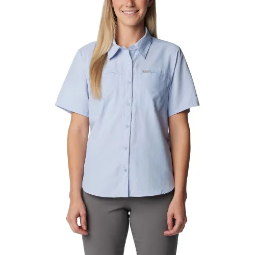 Columbia Silver Ridge 3.0 Short Sleeve Shirt Női Ing, Blúz 477-Whisper