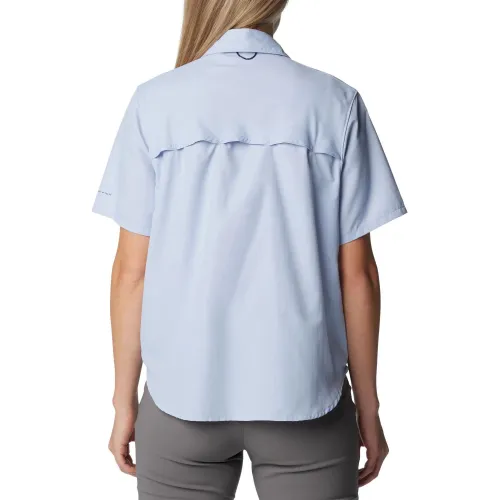 Columbia Silver Ridge 3.0 Short Sleeve Shirt Női Ing, Blúz 477-Whisper