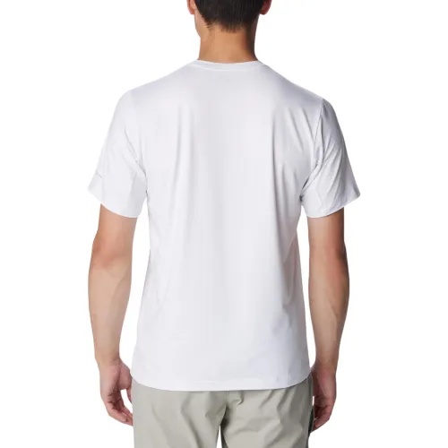Columbia Tech Trail Crew Neck II Férfi Sport felső 100-White