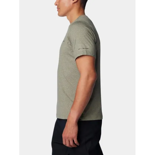 Columbia Tech Trail Crew Neck II Férfi Póló 397-Stone Green
