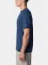 Columbia Tech Trail Crew Neck II Férfi Póló 464-Collegiate Navy
