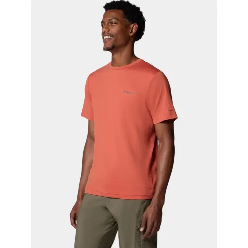 Columbia Tech Trail Crew Neck II Férfi Sport felső 851-Tuscan