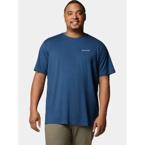 Columbia Tech Trail Crew Neck II Férfi Sport felső 464-Collegiate Navy