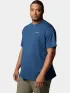 Columbia Tech Trail Crew Neck II Férfi Sport felső 464-Collegiate Navy