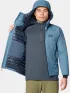 Mountain Hardwear Storm Whisperer Insulated Jacket Férfi Utcai Kabát 444-Adriatic Blue
