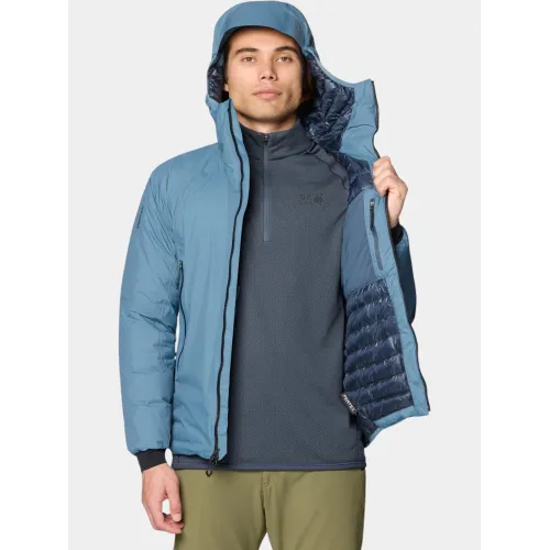 Mountain Hardwear Storm Whisperer Insulated Jacket Férfi Utcai Kabát 444-Adriatic Blue