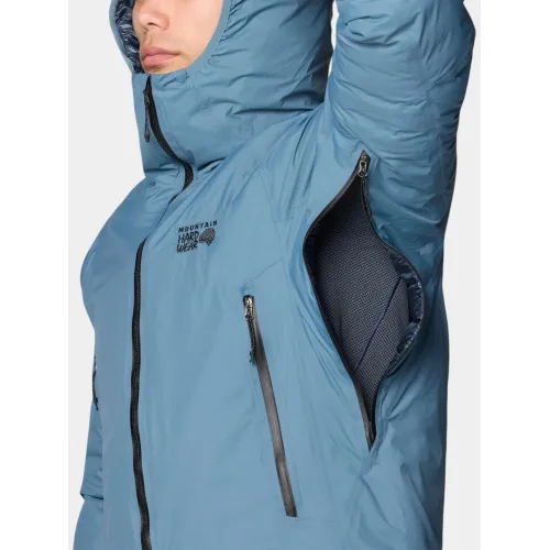 Mountain Hardwear Storm Whisperer Insulated Jacket Férfi Utcai Kabát 444-Adriatic Blue