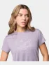 Columbia Sloan Ridge Graphic Short Sleeve Tee Női Póló 554-Shale Purple