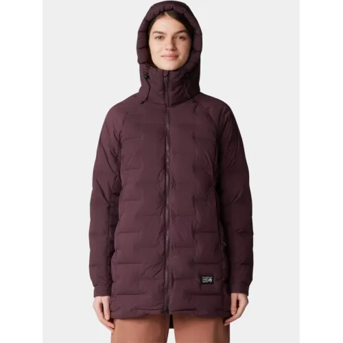 Mountain Hardwear Stretchdown Parka Női Utcai Kabát 513-Blackberry Heather