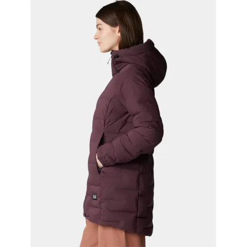 Mountain Hardwear Stretchdown Parka Női Utcai Kabát 513-Blackberry Heather