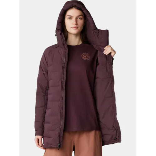 Mountain Hardwear Stretchdown Parka Női Utcai Kabát 513-Blackberry Heather