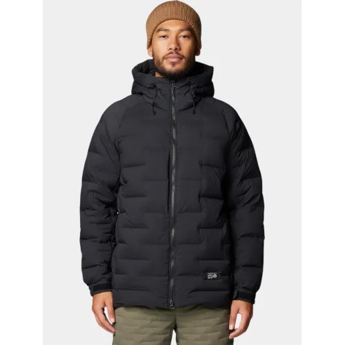 Mountain Hardwear Stretchdown Parka Férfi Utcai Kabát 010-Black