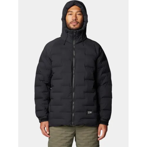 Mountain Hardwear Stretchdown Parka Férfi Utcai Kabát 010-Black