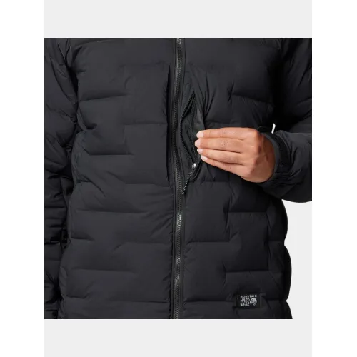 Mountain Hardwear Stretchdown Parka Férfi Utcai Kabát 010-Black