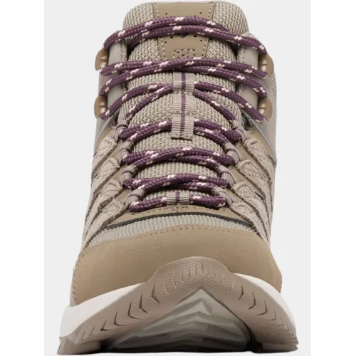 Columbia Strata Trail Mid WP Női Túracipő, Túrabakancs 005-Kettle