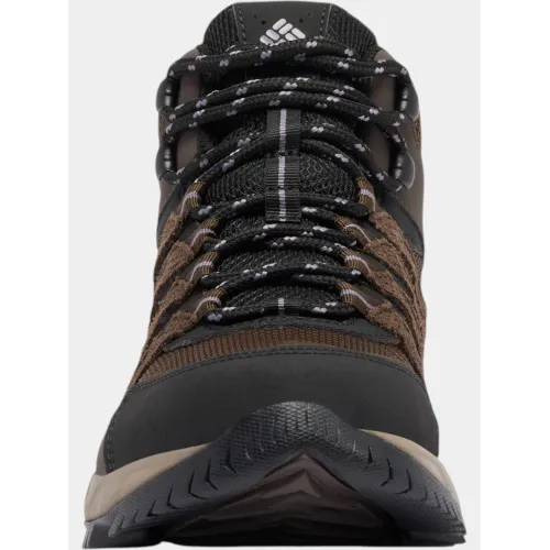 Columbia Strata Trail Mid WP Női Túracipő, Túrabakancs 231-Cordovan