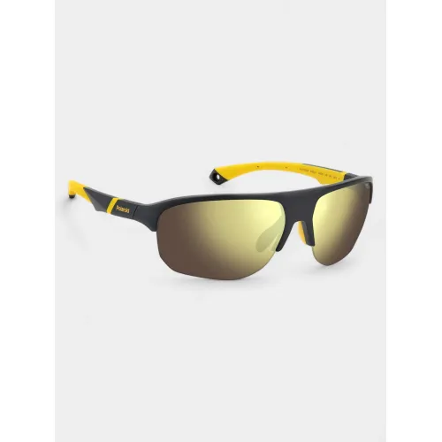 Polaroid PLD 7059/S Férfi Napszemüveg PGC-VV-MtBlack-Yellow-Gold