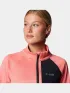Columbia Triple Canyon Grid Fleece FZ Női Polár, Softshell, Középréteg 685-Alpenglow