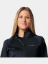 Columbia Triple Canyon Grid Fleece Full Zip Női Polár, Softshell, Középréteg 010-Black