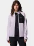 Columbia Triple Canyon Grid Fleece Full Zip Női Polár, Softshell, Középréteg 551-Lavender Pearl