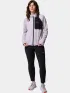Columbia Triple Canyon Grid Fleece Full Zip Női Polár, Softshell, Középréteg 551-Lavender Pearl
