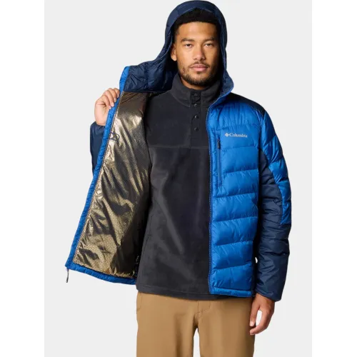 Columbia Labyrinth Loop II Hooded Jacket Férfi Utcai Kabát 433-Mountain Blue