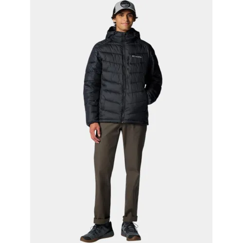 Columbia Labyrinth Loop II Hooded Jacket Férfi Utcai Kabát 010-Black