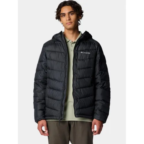 Columbia Labyrinth Loop II Hooded Jacket Férfi Utcai Kabát 010-Black