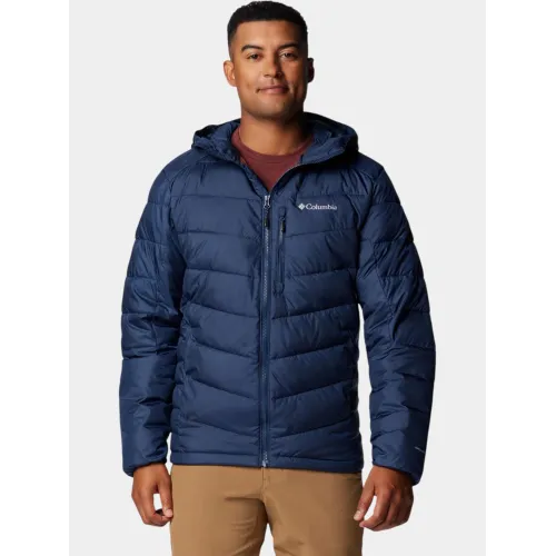 Columbia Labyrinth Loop II Hooded Jacket Férfi Utcai Kabát 464-Collegiate Navy