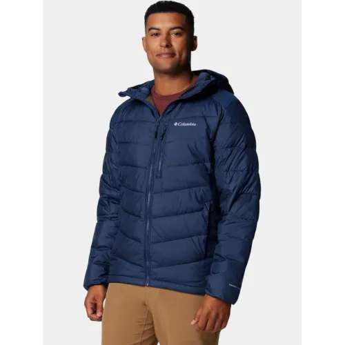 Columbia Labyrinth Loop II Hooded Jacket Férfi Utcai Kabát 464-Collegiate Navy