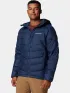 Columbia Labyrinth Loop II Hooded Jacket Férfi Utcai Kabát 464-Collegiate Navy