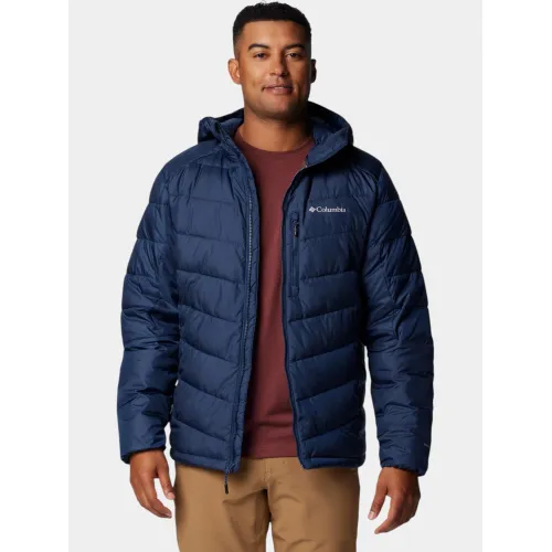 Columbia Labyrinth Loop II Hooded Jacket Férfi Utcai Kabát 464-Collegiate Navy
