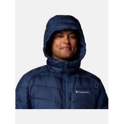 Columbia Labyrinth Loop II Hooded Jacket Férfi Utcai Kabát 464-Collegiate Navy