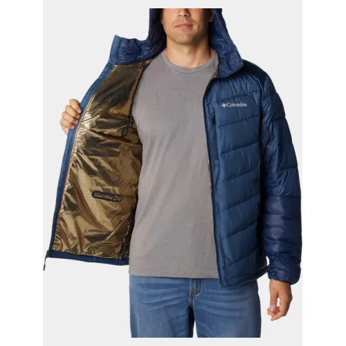 Columbia Labyrinth Loop II Hooded Jacket Férfi Utcai Kabát 478-Dark Mountain
