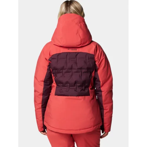 Columbia Wildcard IV Down Jacket Női Síkabát, Snowboard Kabát 602-Daredevil