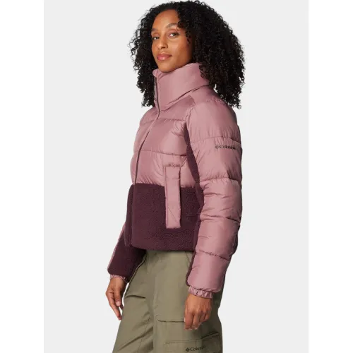 Columbia Leadbetter Point II Sherpa Hybrid Női Utcai Kabát 609-Fig