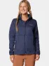 Columbia Sweater Weather Full Zip II Női Polár, Softshell, Középréteg 464-Collegiate Navy