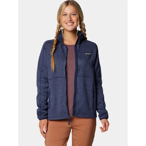 Columbia Sweater Weather Full Zip II Női Polár, Softshell, Középréteg 464-Collegiate Navy