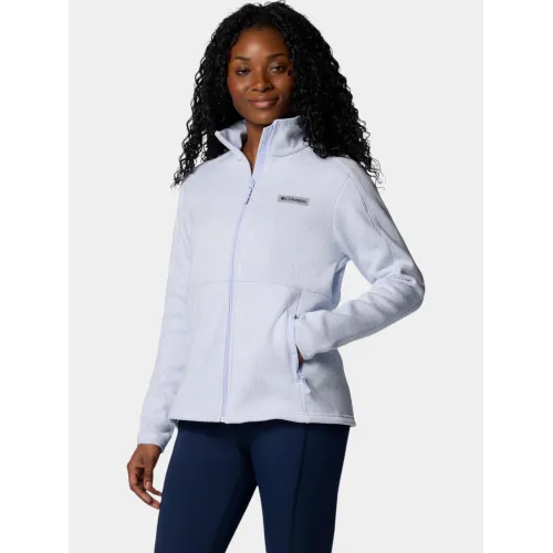Columbia Sweater Weather Full Zip II Női Polár, Softshell, Középréteg 581-Snowdrift