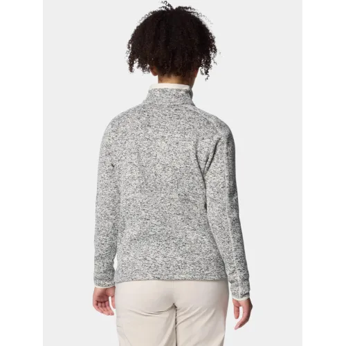 Columbia Sweater Weather Full Zip II Női Polár, Softshell, Középréteg 191-Chalk