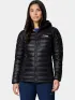Columbia Arctic Crest Down Hooded Jacket Női Utcai Kabát 010-Black