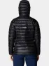Columbia Arctic Crest Down Hooded Jacket Női Utcai Kabát 010-Black