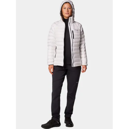 Columbia Arctic Crest Down Hooded Jacket Női Utcai Kabát 100-White