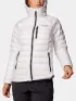 Columbia Arctic Crest Down Hooded Jacket Női Utcai Kabát 100-White